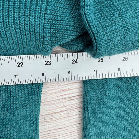 Free People FP Beach Crew Neck Sweater Women's Size‎ XS Green - Picture 8 of 9